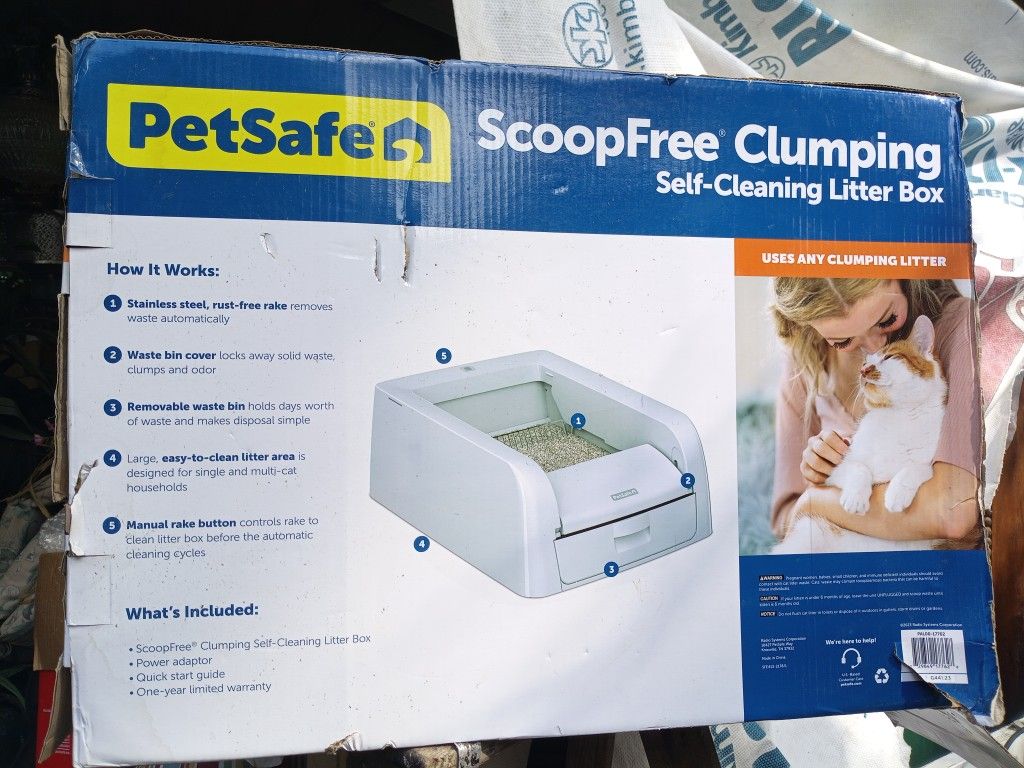 Pet Safe Self Cleaning Litter Box