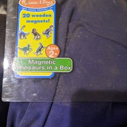 Wooden Dinosaur Magnets