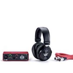 Focusrite Scarlett Solo Studio 3rd Gen USB Audio Interface Bundle 