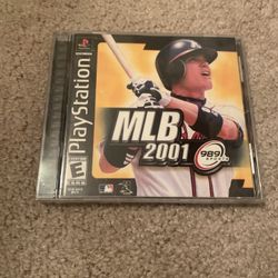 PlayStation 1 - MLB 2001 Complete Game 