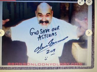 Charles Bronson Photograph and  Autograph