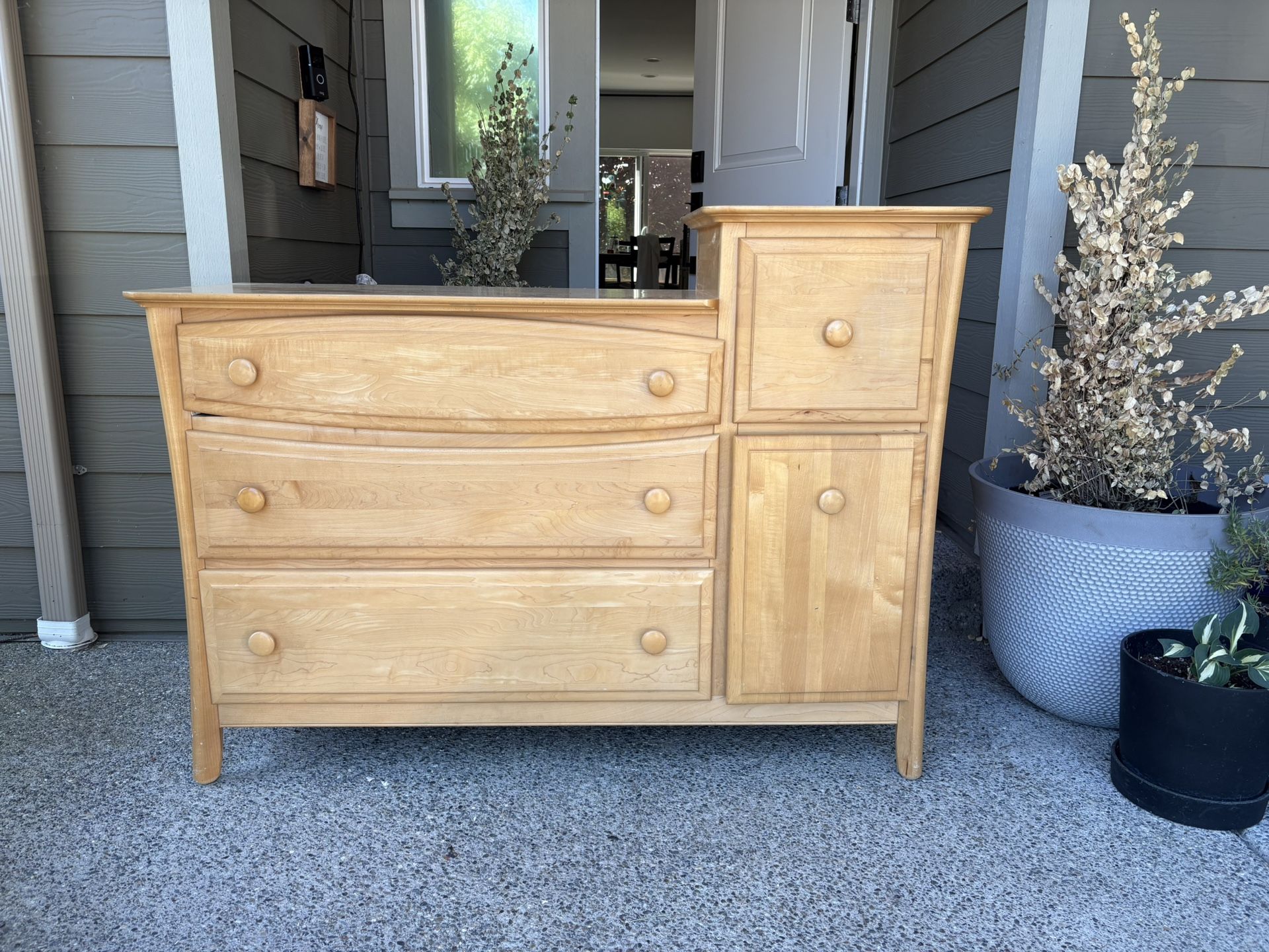 Solid Wood Dresser