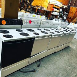 USED STOVES $150 Each 30 Day Warranty 