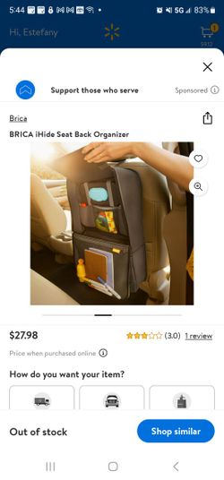 BRICA iHide Seat Back Organizer