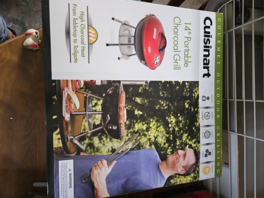New Cuisinart Charcoal Grill