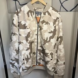 Michael Kors Men’s Bomber Jacket  2Xl Run Small