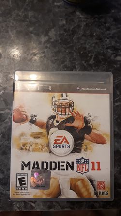 PS3 Madden NFL 11 Game