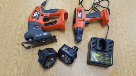 Black and Decker Firestorm Drill and Jigsaw