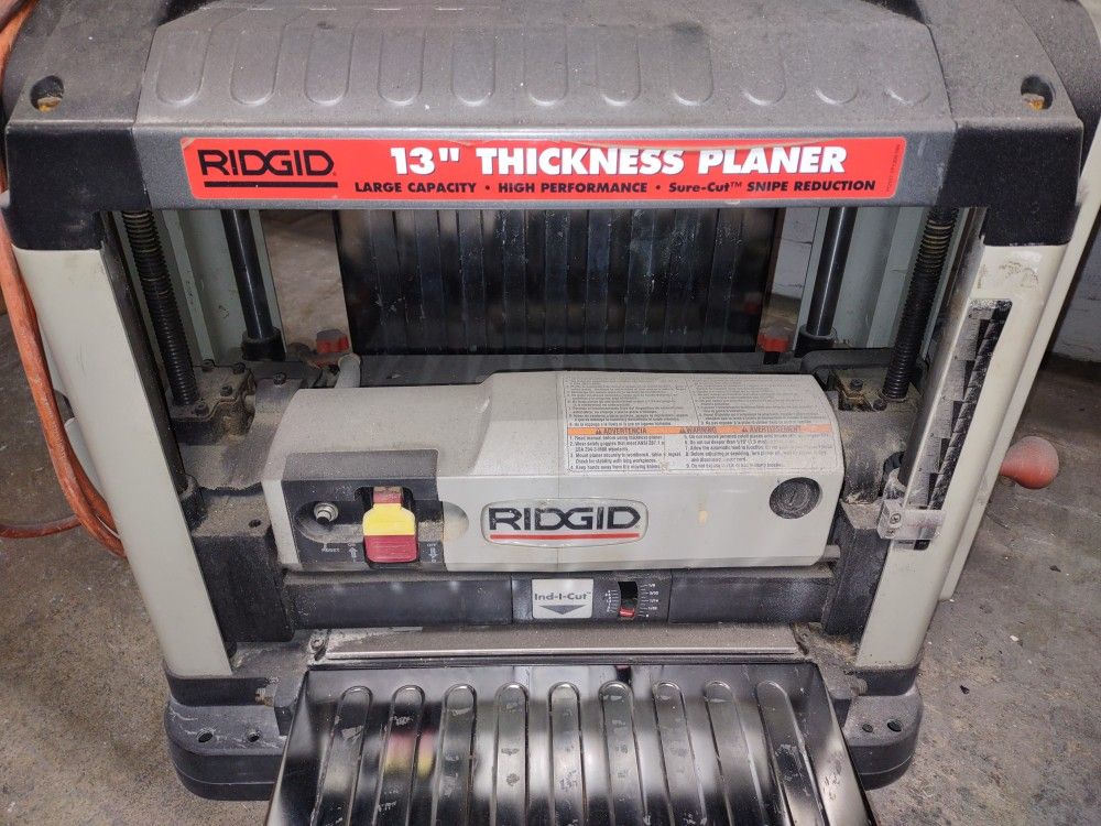 Ridgid 13" Thickness Planer for Sale in Victorville, CA OfferUp