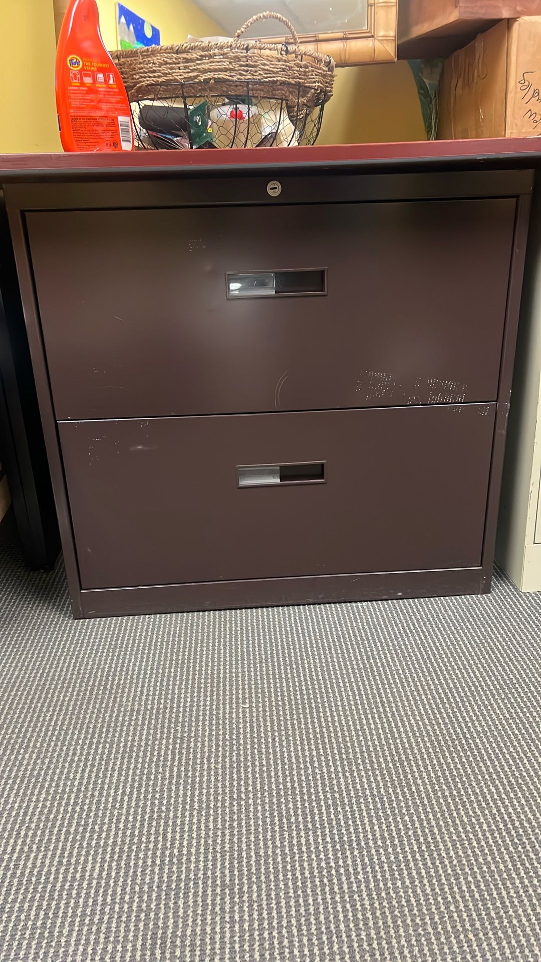 2 Long/wide Drawer File Cabinet