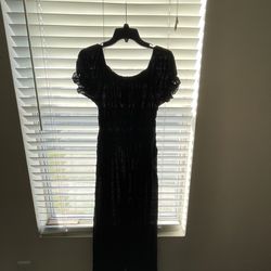 Black pant jump suit