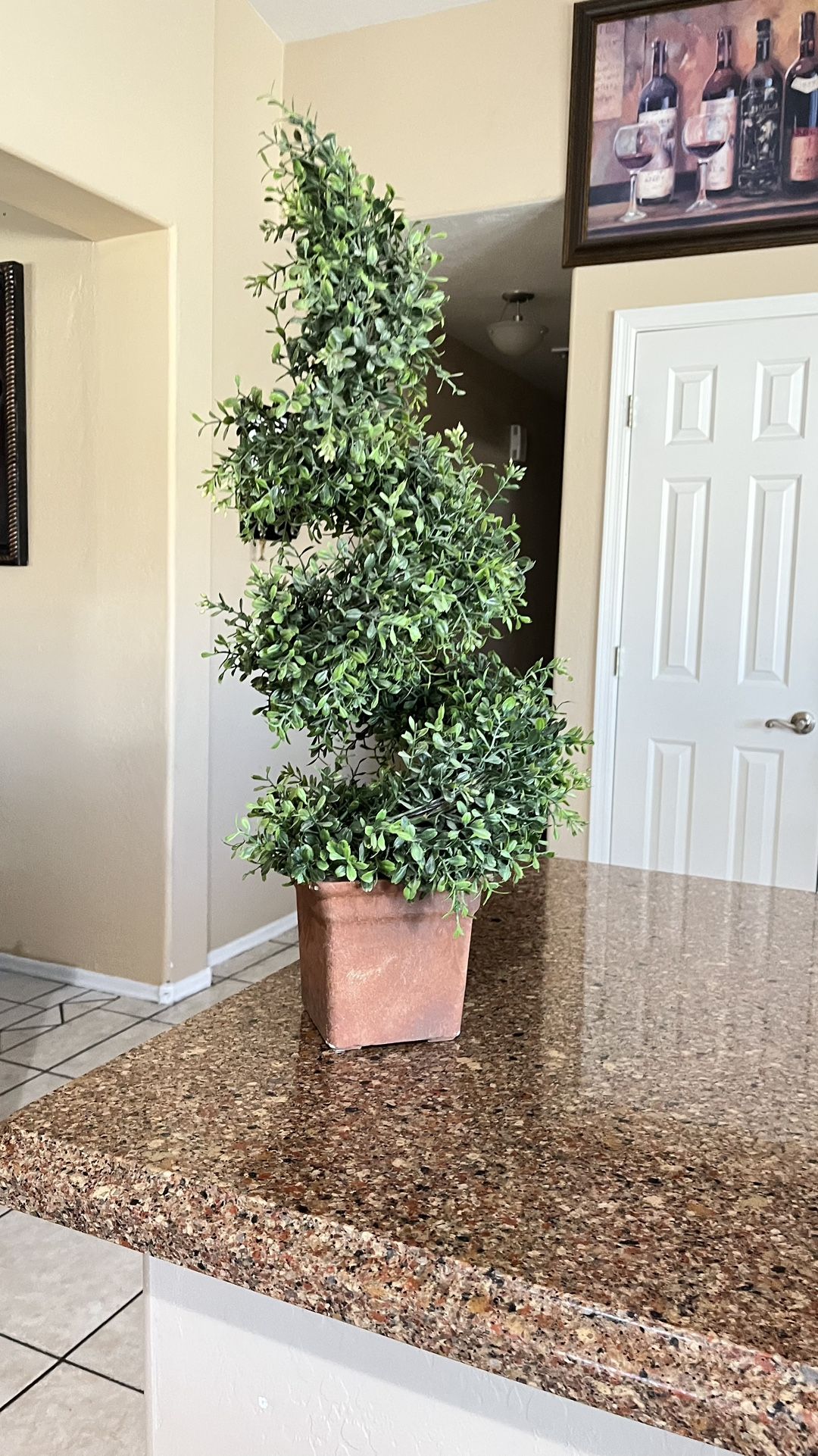 Spiral Topiary Tree 27”