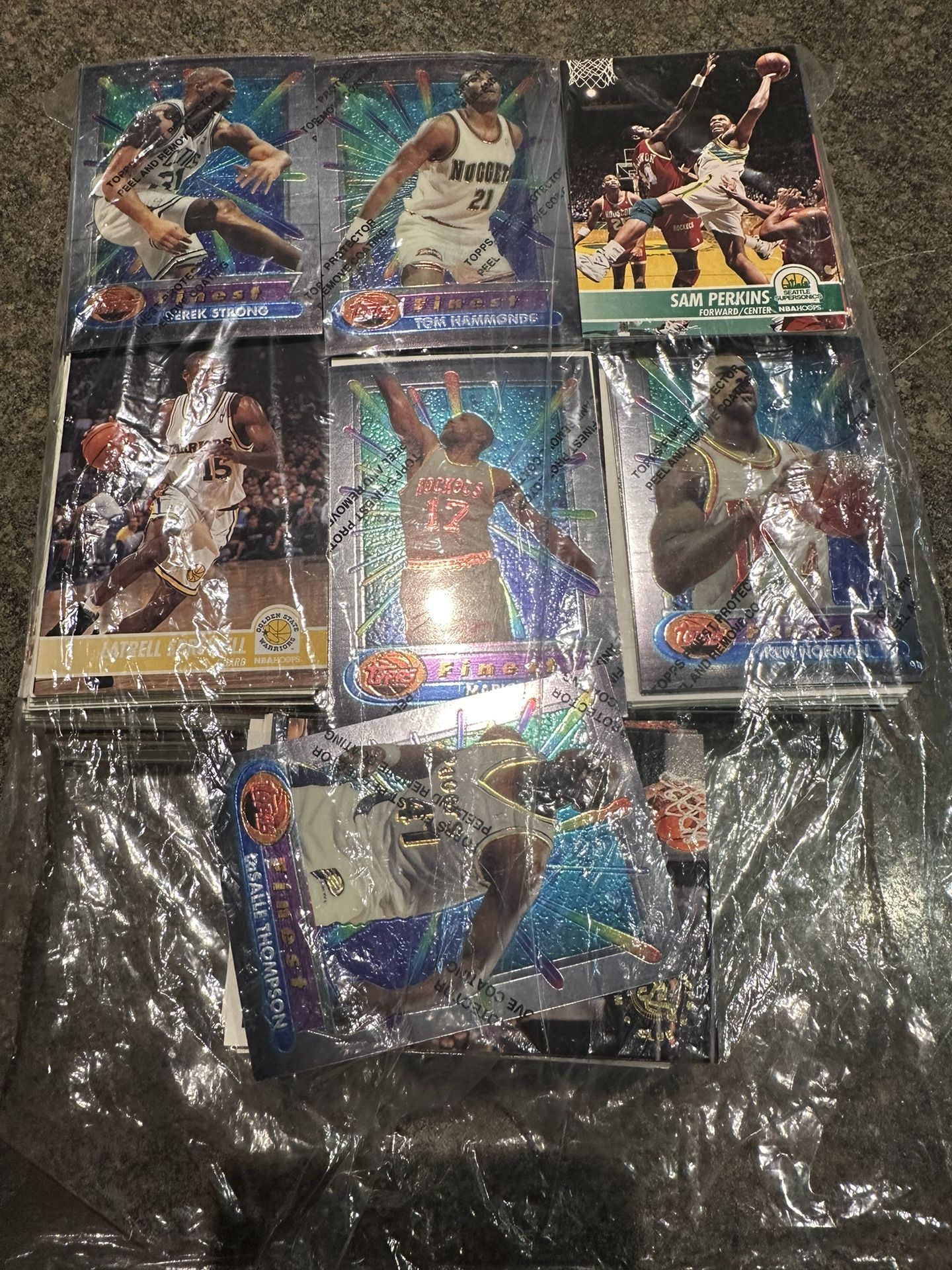 675 Basketball Cards 1980s-1990s Refractors!!!