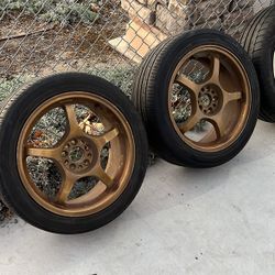 (Jdm Wheels)•Rays Gram Lights 57C