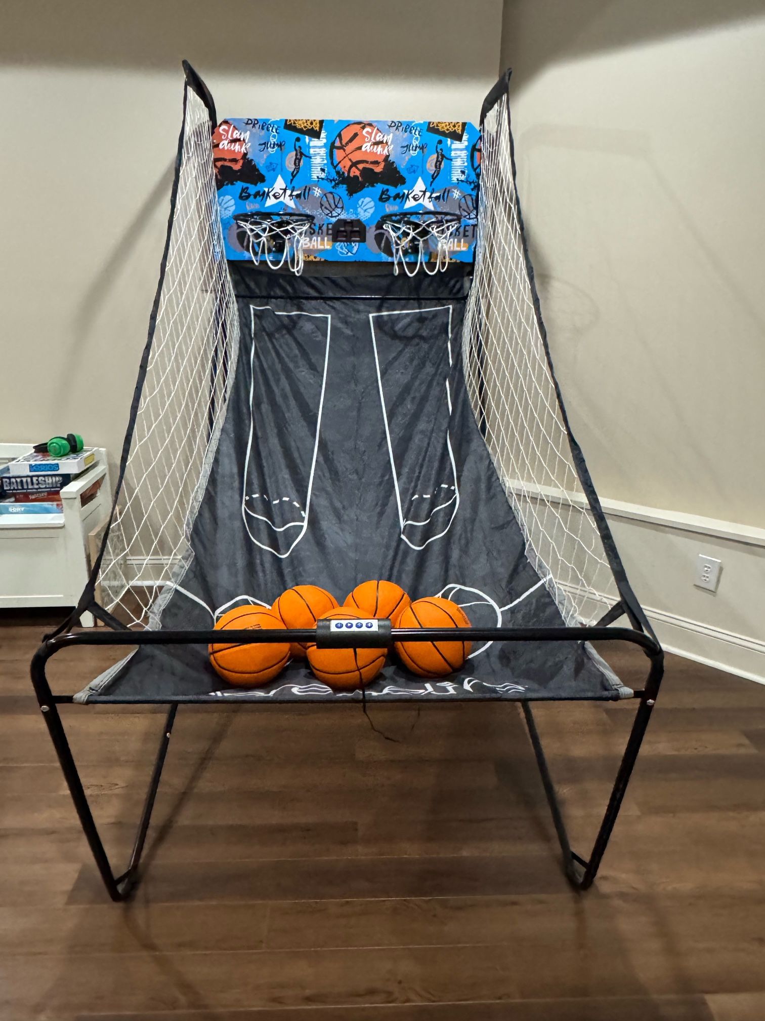 Complete Dual Hoop Basketball Arcade Game