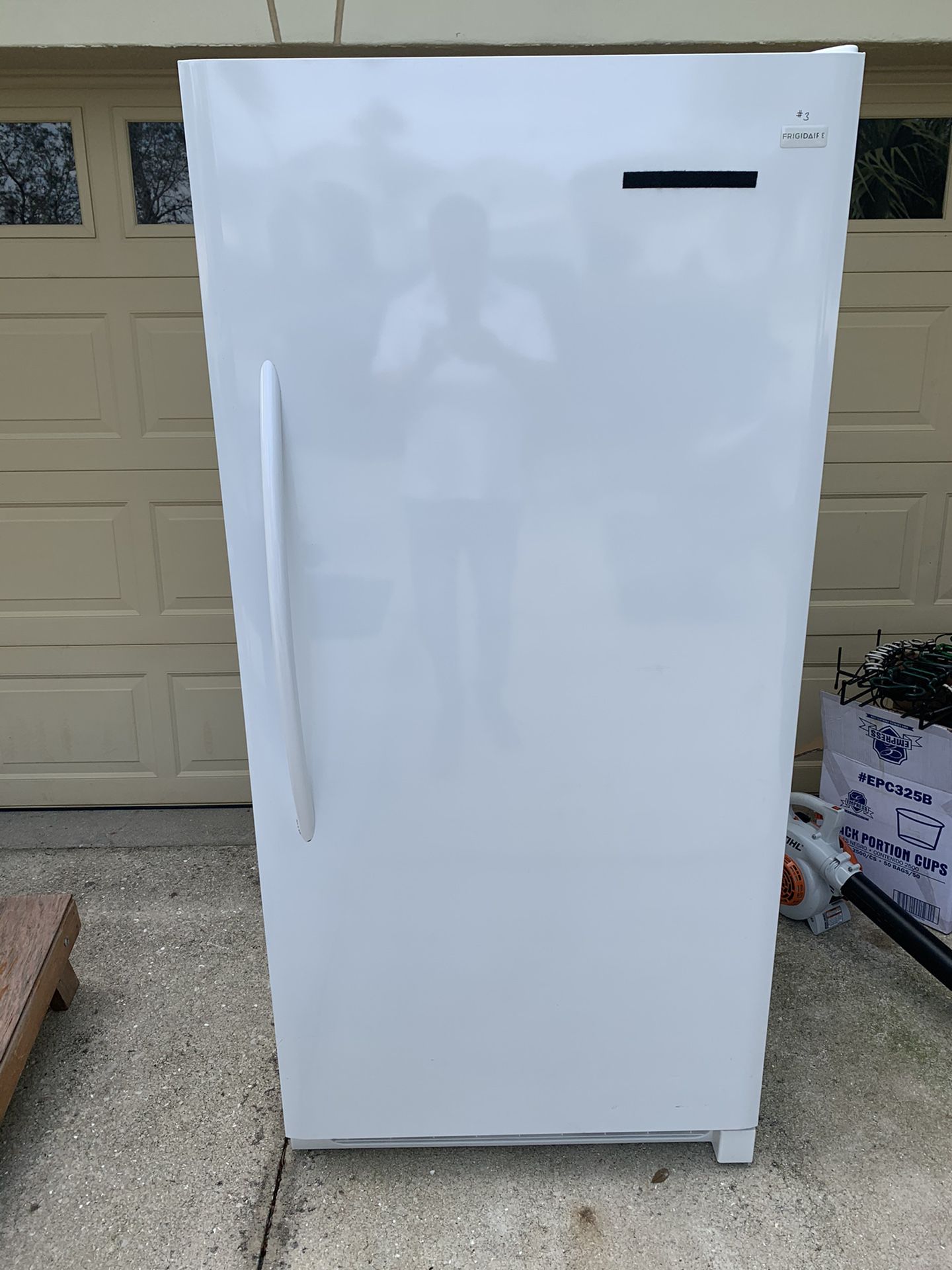 Frigidaire upright freezer 20.2 cubic feet frost free