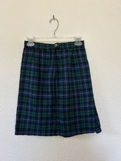 Plaid Mini Skirt