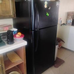 All Black Refrigerator