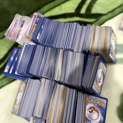 500+ Bulk Pokemon Cards & Accessories 