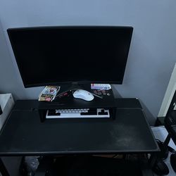 Black Computer Desk