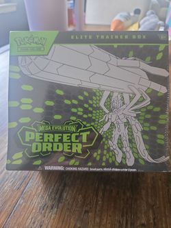 Pokémon TCG: Mega Evolution 3: Perfect Order: Elite Trainer Box Sealed