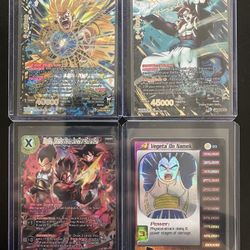 Dragon Ball Super & Z Trading Cards TCG Goku Vegeta Anime Manga