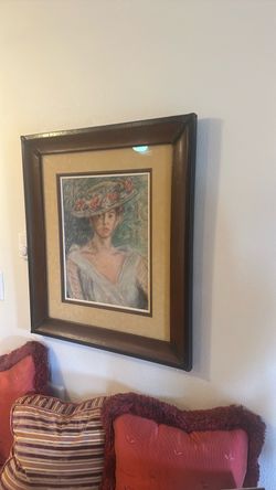 Leather frame 29 x 33