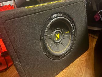 Kicker subwoofer 10 inch