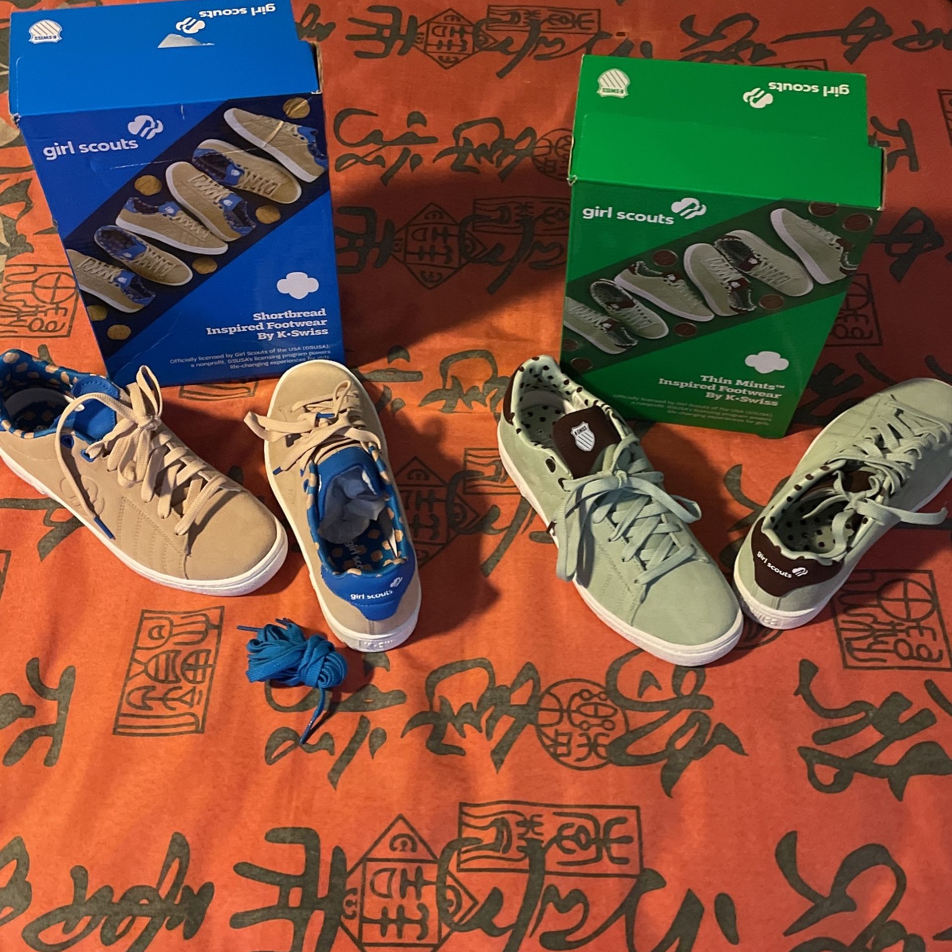 Girl Scouts Kswiss Shoes (Never Worn)