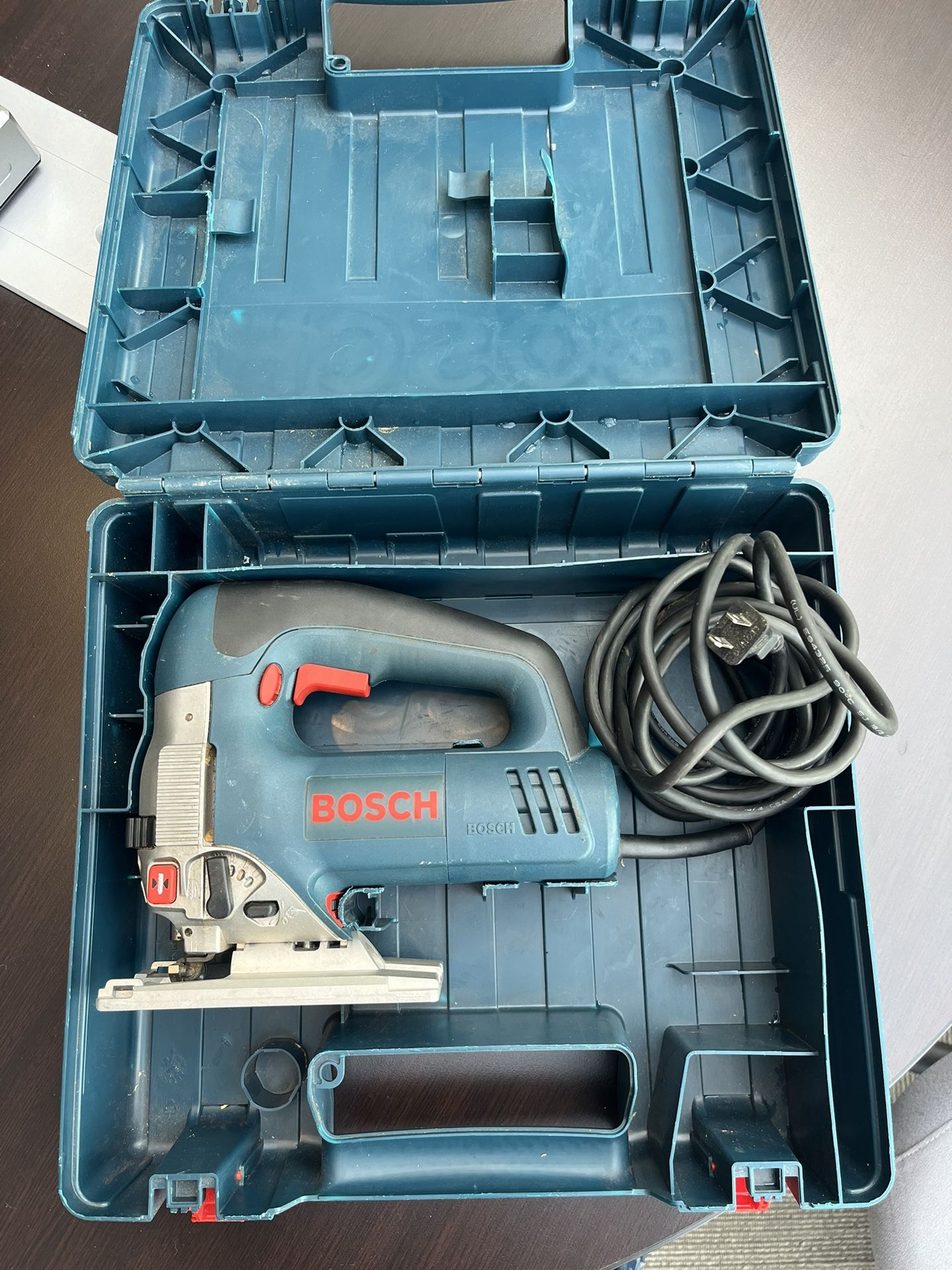Bosch 1590EVS Jigsaw With Case and 1590 Jig Saw