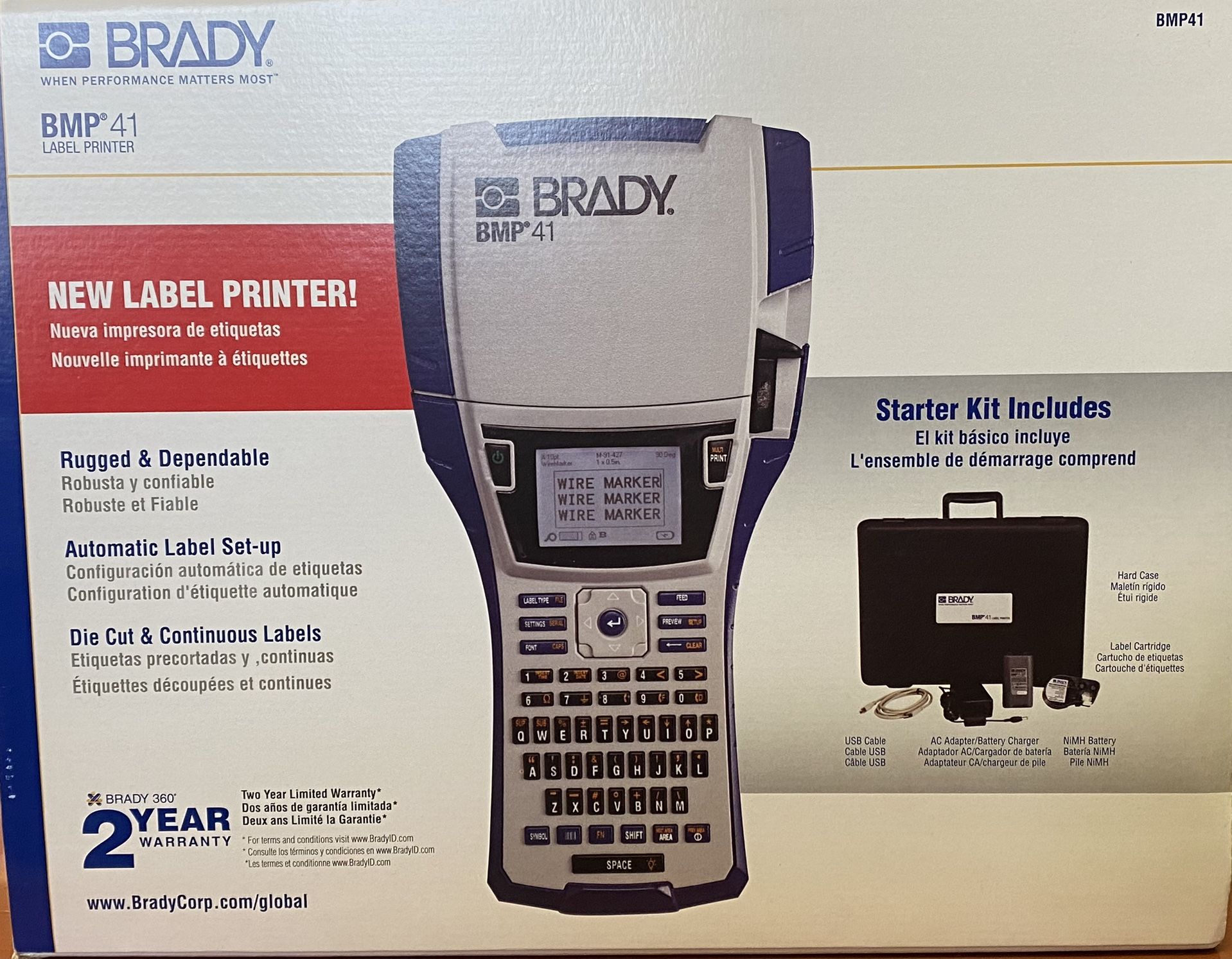 Brady BMP41 Label Printer