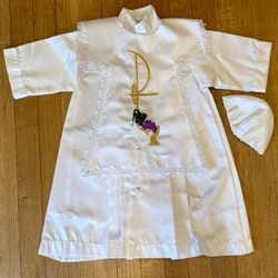 Batita para Bautizo 1 a 3 años Unisex $25 / Baptism Gown 1 to 3 years Unisex $25