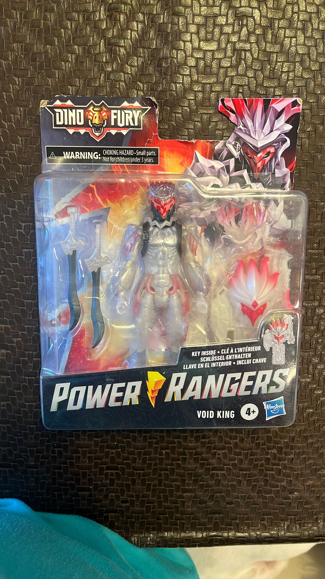 Power Rangers Dino Fury Void King 6" Action Figure Hasbro