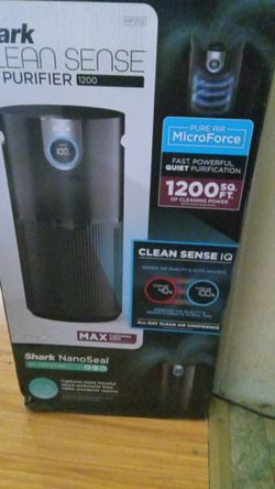 Shark Clean Sense Air 1200 Sfeer