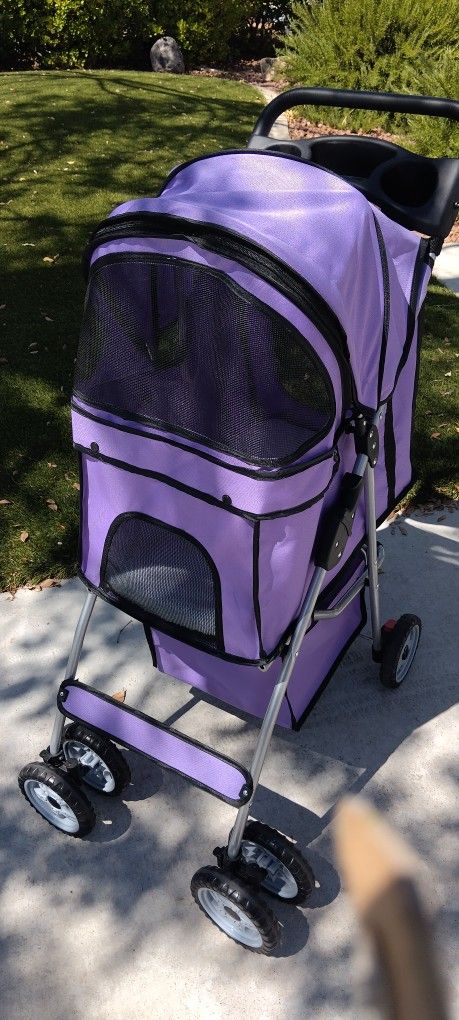 Lavender Pet Dog Cat Stroller Like Brand New $80 Silverado Ranch
