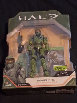 Halo Master Chief Figure Complete In Box