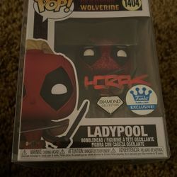 Autographed Funko POP! - Deadpool & Wolverine: Ladypool  | Signed by Matt Horak
