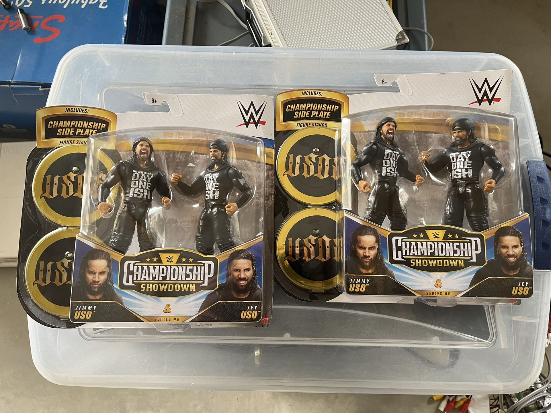 WWE Mattel Jimmy & Jey USO Championship Showdown 6 inch Action Figure