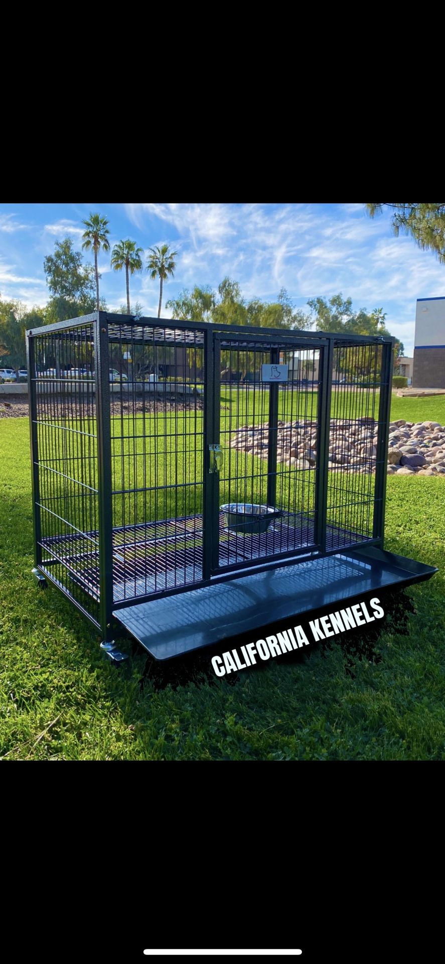 Brand New Stackable 37” Dog Kennel/Cage 