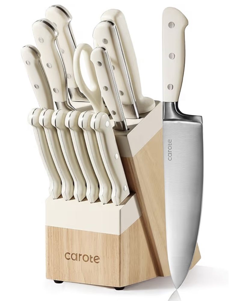 Carote Kitchen Block Knife Set