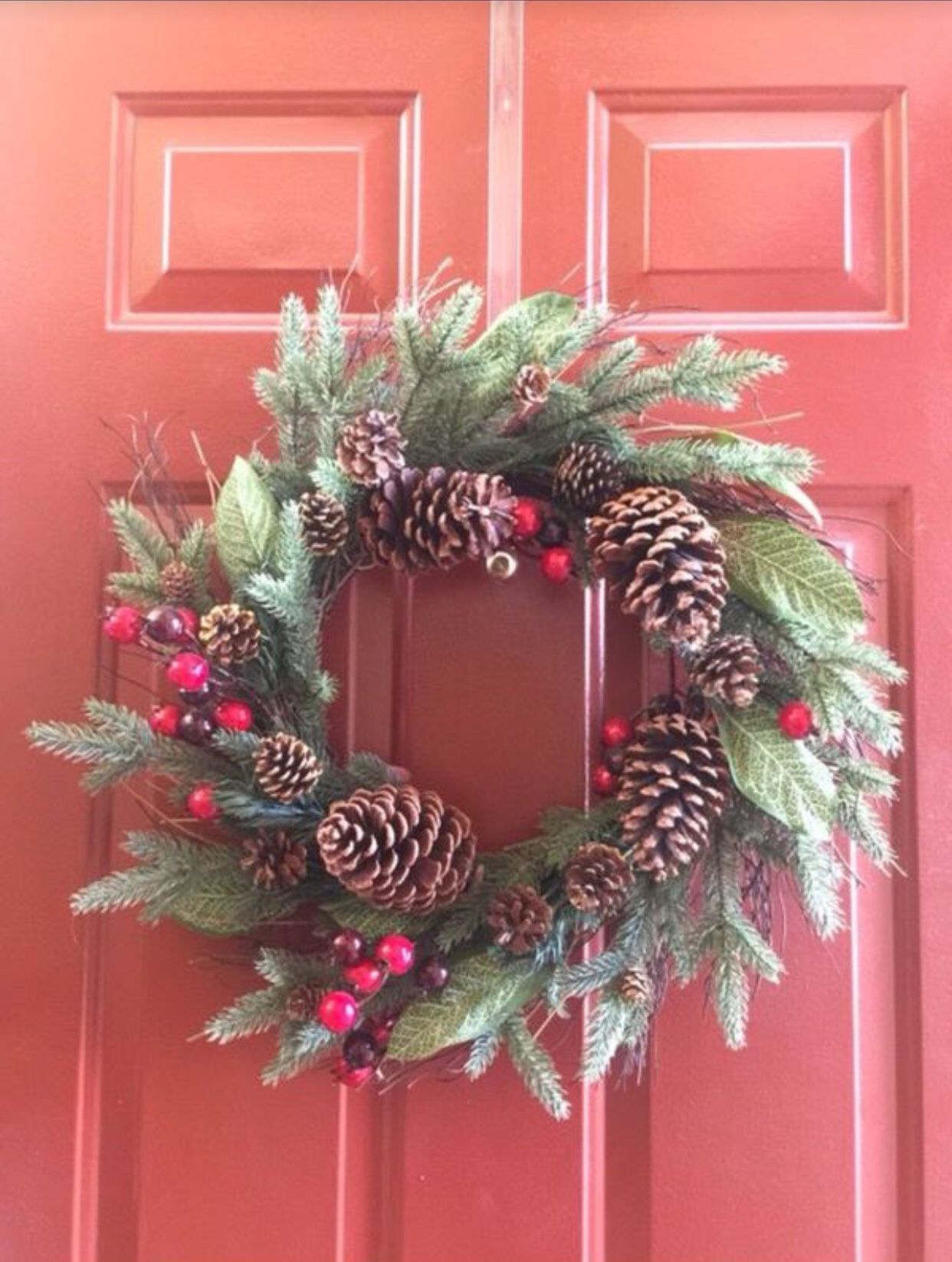 20” Christmas Wreath Decoration with Hanger