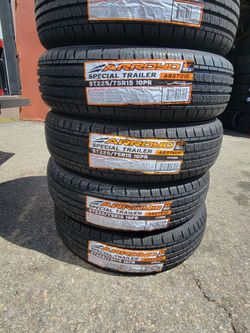 ST 235 80 16 TRAILER TIRES ST 225 75 15