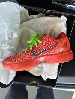 Nike Kobe 6 Reverse Grinch Sz 4