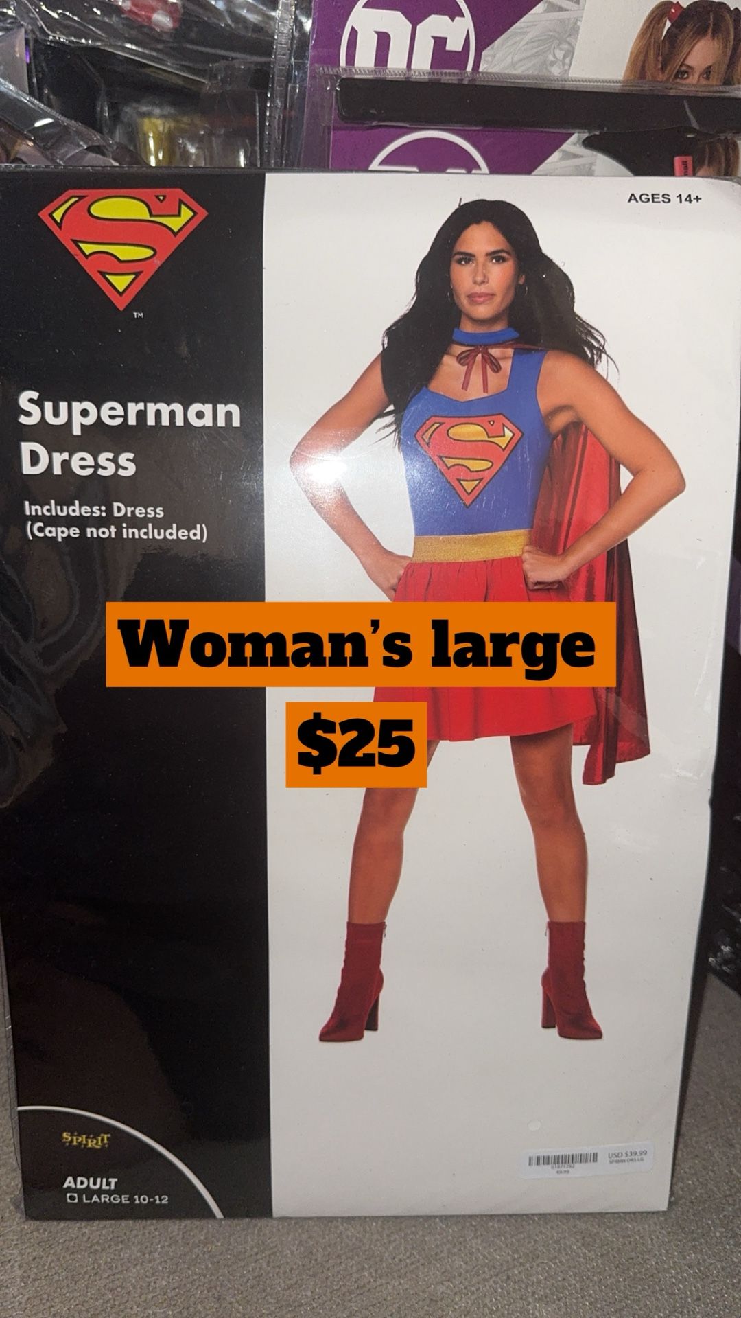 Woman’s Large New Costume