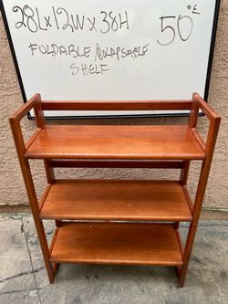 Collapsible shelf