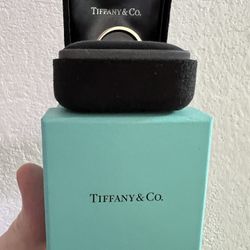 Tiffany & Co Solid Platinum Band