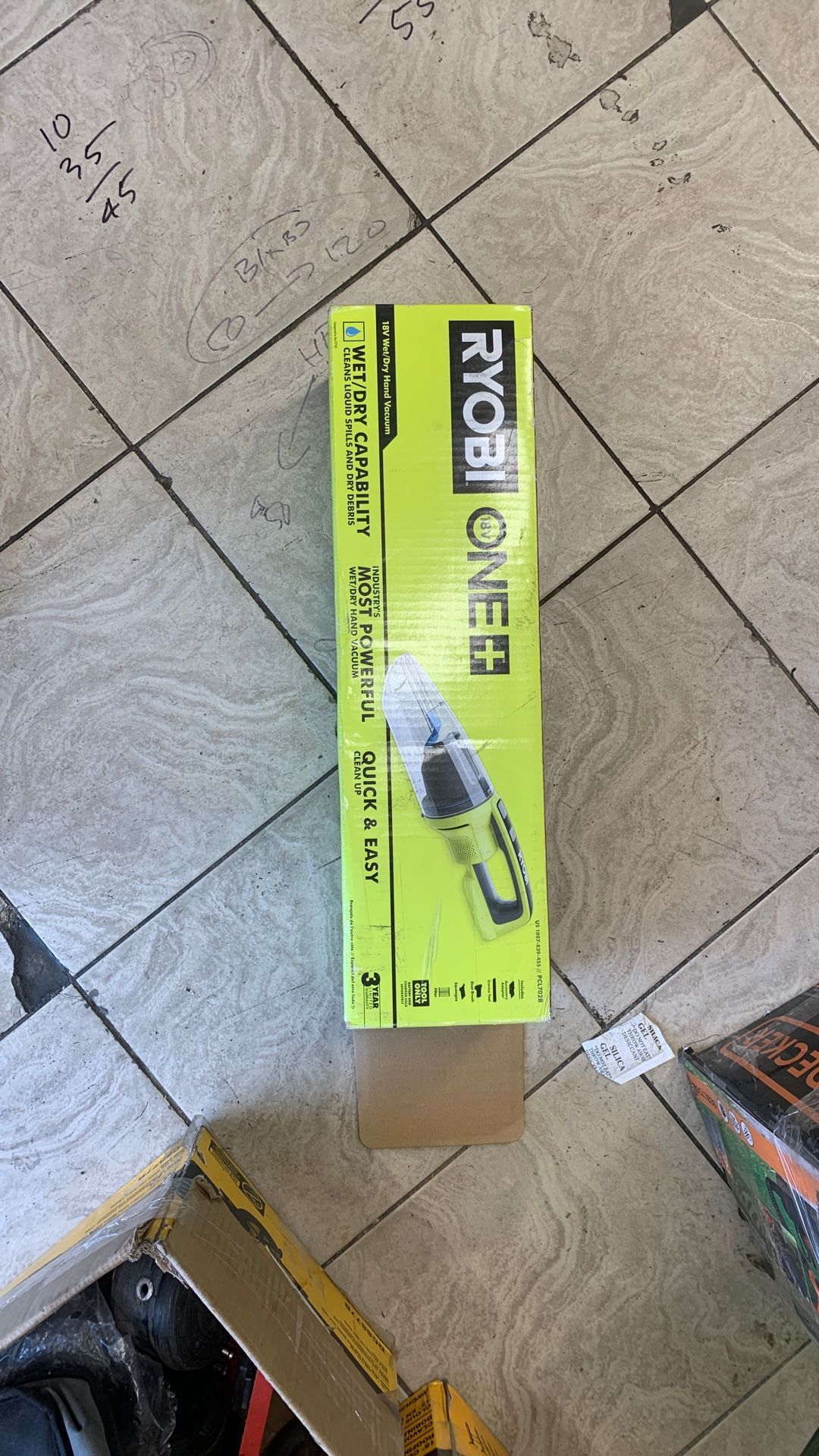 Ryobi 18v Wet/Dry Hand Vacuum With Full Accessories