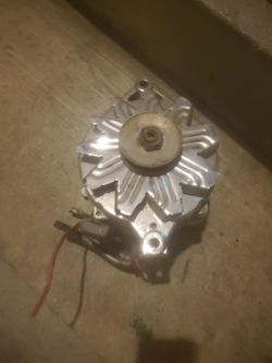 Motorcraft alternator chrome