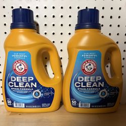 Brand New Arm & Hammer Deep Clean Detergent - $8 Each