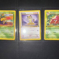 1st Edition Jungle Pokemon Cards (3) Pack Fresh